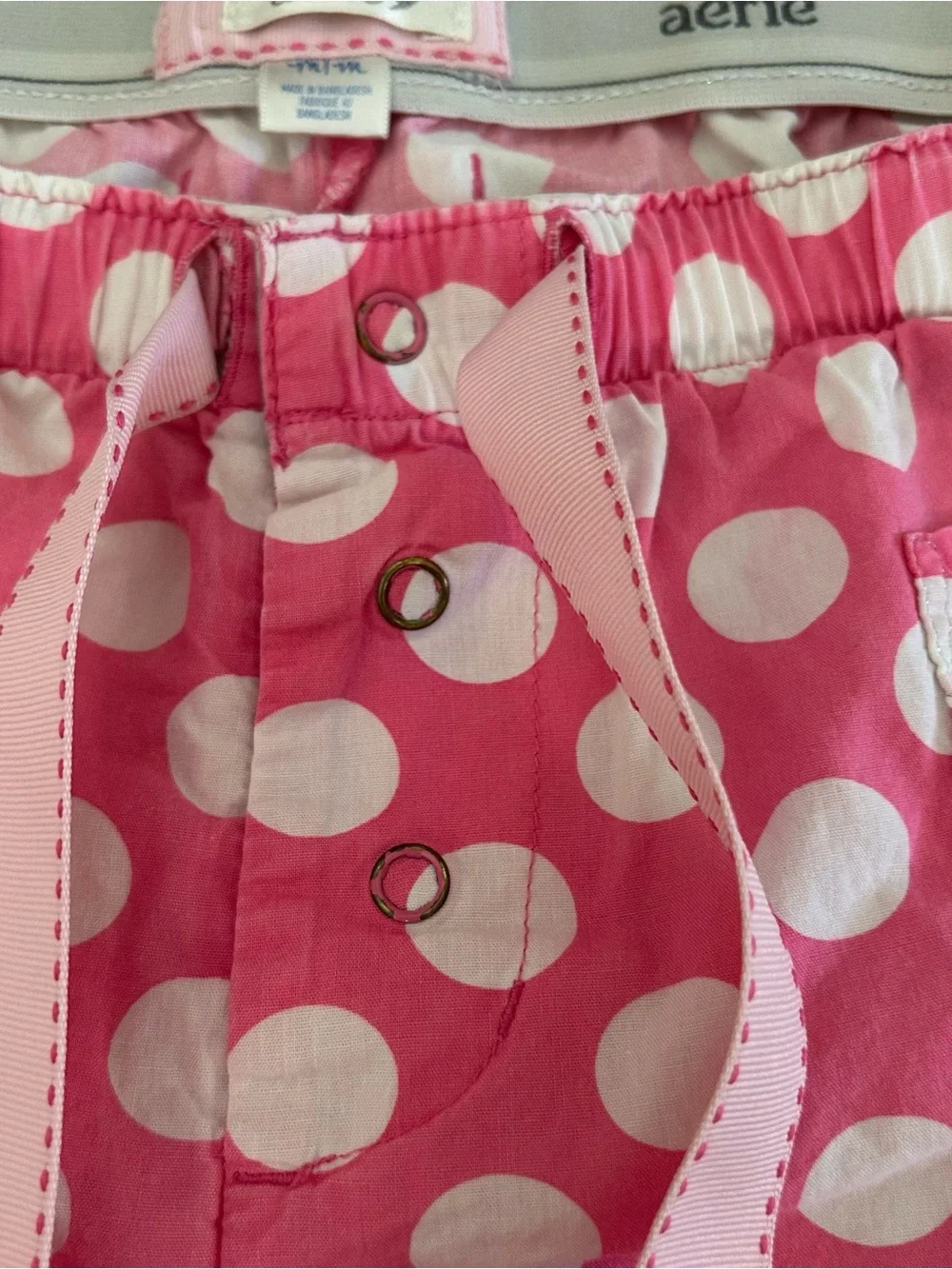 y2k polka dot aerie mini shorts